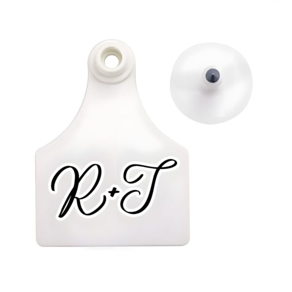 Custom livestock ear tag for beloved creatures