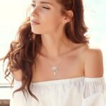 Embrace Your Loved Ones – Custom Rose & Birthstone Necklace – A Cherished Keepsake for Mom, Grandma, or Wife - Image 5