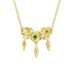 Embrace Your Loved Ones – Custom Rose & Birthstone Necklace – A Cherished Keepsake for Mom, Grandma, or Wife - Image 9