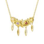 Embrace Your Loved Ones – Custom Rose & Birthstone Necklace – A Cherished Keepsake for Mom, Grandma, or Wife - Image 10