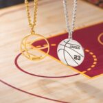 Celebrate the Game Within – Custom Basketball Name & Number Necklace – For Players and Sports Devotees - Image 3