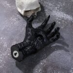 Embrace the Dark Elegance – Gothic Demon Hand Wall Sculpture & Jewelry Holder – For Spooky Souls and Mystical Spaces - Image 4