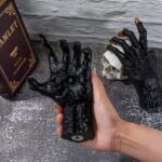 Embrace the Dark Elegance – Gothic Demon Hand Wall Sculpture & Jewelry Holder – For Spooky Souls and Mystical Spaces - Image 10