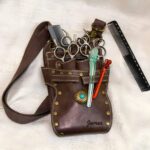 Carry Your Craft with Grace – Custom Leather Waist Bag for Hairstylists & Barbers on the Go - Image 3