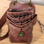 Carry Your Craft with Grace – Custom Leather Waist Bag for Hairstylists & Barbers on the Go - Image 4