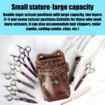 Carry Your Craft with Grace – Custom Leather Waist Bag for Hairstylists & Barbers on the Go - Image 9