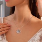 Hold Their Touch Close – Fingerprint Photo Locket Necklace – A Cherished Memory for Her and Family - Image 6