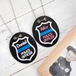 Dreams of Bravery – Custom Junior Police Officer Badge Necklace – For Little Heroes - Image 2