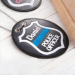 Dreams of Bravery – Custom Junior Police Officer Badge Necklace – For Little Heroes - Image 3