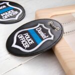 Dreams of Bravery – Custom Junior Police Officer Badge Necklace – For Little Heroes - Image 4