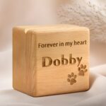 Hold Their Memory Close – Custom Wooden Pet Ashes Box – A Tender Tribute for Cherished Companions - Image 6