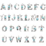 Carry the Spirit of the West – Leather Wristlet Keychain with Turquoise Initial – For the Cowboy in Your Life - Image 8