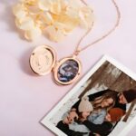 Carry Your Story Close – Engraved Birth Flower Oval Locket Necklace – A Cherished Treasure for Mom and Loved Ones - Image 2
