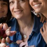 Carry Your Story Close – Engraved Birth Flower Oval Locket Necklace – A Cherished Treasure for Mom and Loved Ones - Image 5