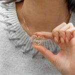 Embrace Everlasting Love – Custom Heart Necklace with Guardian Angel Wings – A Cherished Treasure for Mom or Wife - Image 4