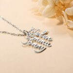 Carry Your Loved Ones Close – Custom Multiple Names Family Necklace – A Heartfelt Treasure for Her - Image 5