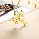 Carry Your Loved Ones Close – Custom Multiple Names Family Necklace – A Heartfelt Treasure for Her - Image 6