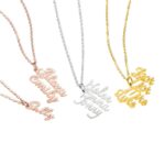 Carry Your Loved Ones Close – Custom Multiple Names Family Necklace – A Heartfelt Treasure for Her - Image 10