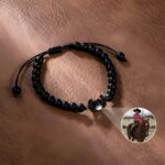 Carry Your Story in Light – Photo Projection Horseshoe Bracelet – For Horse Lovers, Couples & Family Bonds - Image 3