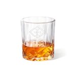Engraved whiskey glass for dad, celebrating cherished moments