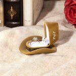 Carry a Smile in Every Promise – Cowboy Hat Velvet Ring Box – For Couples and Cherished Moments - Image 2
