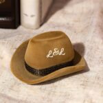 Carry a Smile in Every Promise – Cowboy Hat Velvet Ring Box – For Couples and Cherished Moments - Image 5