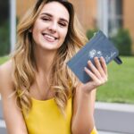 Carry Your Story – Birth Flower Zipped Card Holder & Coin Purse – A Thoughtful Keepsake for Her Special Day - Image 4