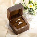 Embrace Your Love Story – Handcrafted Wooden Birth Flower Ring Box – For Couples Celebrating Forever - Image 3