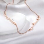Embrace Family Bonds – Custom Arabic Name Necklace – A Heartfelt Treasure for Her Special Moments - Image 3