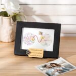 Embrace Your Journey Together – Dual Map Wooden Frame – For Couples Bridging Distance and Memories - Image 2