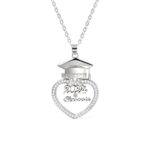 Celebrate New Horizons – Custom Graduation Necklace with Heart & Cap Charm – For Your Daughter or Sister's Special Day - Image 8