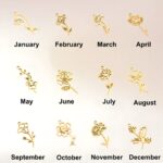 Carry Love Close – Custom Birthflower Water Bottle Handle with Initial Pendant for Her - Image 6