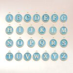 Carry Love Close – Custom Birthflower Water Bottle Handle with Initial Pendant for Her - Image 7