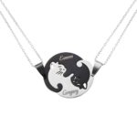 Embrace Sisterhood & Friendship – Custom Cat Necklace Duo – For Best Friends and Cat Lovers Alike - Image 9