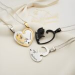 Custom cat necklace for friends and sisters