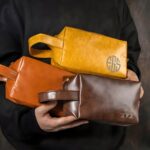 Carry His Story – Monogrammed Leather Dopp Kit – For the Man Who Values Timeless Care - Image 2