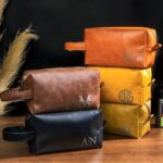 Carry His Story – Monogrammed Leather Dopp Kit – For the Man Who Values Timeless Care - Image 3