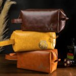 Carry His Story – Monogrammed Leather Dopp Kit – For the Man Who Values Timeless Care - Image 8