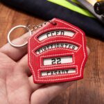 Carry Courage Close – Custom Firefighter Helmet Keychain – A Tribute for Heroes and Their Loved Ones - Image 4
