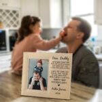 Celebrate the First Bond – Custom Photo Frame for New Dads – A Cherished Keepsake for His Special Day - Image 3