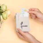 Carry Your Story – Birth Flower Leather Wallet – A Cherished Keepsake for Her Special Day - Image 2