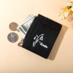 Carry Your Story – Birth Flower Leather Wallet – A Cherished Keepsake for Her Special Day - Image 4