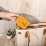 Carry Your Story – Birth Flower Leather Wallet – A Cherished Keepsake for Her Special Day - Image 5