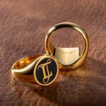 Embrace Your Story – Stacked Initials Signet Ring – A Timeless Treasure for Him & Her - Image 4