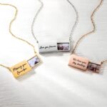 Hold Memories Close – Custom Engraved Photo Locket Necklace – A Timeless Treasure for Mom and Loved Ones - Image 4