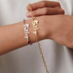 Embrace the Spirit of the West – Custom Name Cowboy Hat Bracelet with Birthstone – For the Cowboy or Cowgirl in Your Heart - Image 6