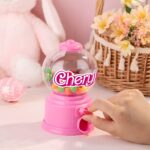Personalized Pink Candy Dispenser With Crown – Fun Easter Gashapon Jar For Kids & Grandkids - Image 5