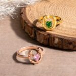 Embrace Luck and Love – Heart Birthstone Horseshoe Ring – For Moms, Daughters & Horse Enthusiasts - Image 3