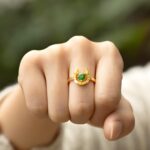 Embrace Luck and Love – Heart Birthstone Horseshoe Ring – For Moms, Daughters & Horse Enthusiasts - Image 5