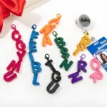 Personalized glitter badge charms for nurses and medical staff